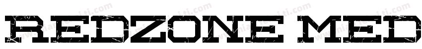 Redzone Medium SemiC字体转换